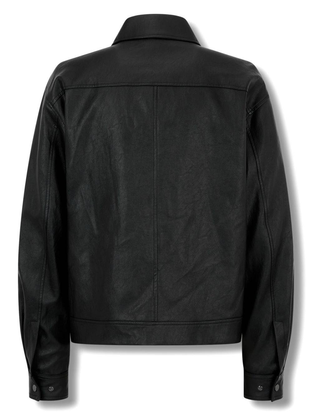 STUDIO TOMBOY eco-leather jacket - Zwart