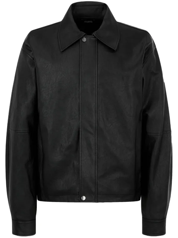 STUDIO TOMBOY eco-leather Jacket | Black | FARFETCH AO