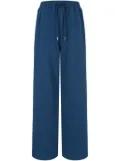 STUDIO TOMBOY drawstring cotton track pants - Blue