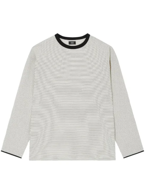 STUDIO TOMBOY stripe-pattern long-sleeved T-shirt
