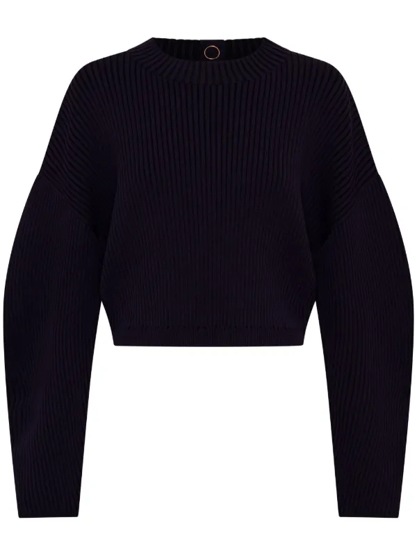 ニットシェルビキニ ブラック　Knitting Shell Black Laundry by Shelli Segal High Low Cable Knit Sweater | Anthropologie
