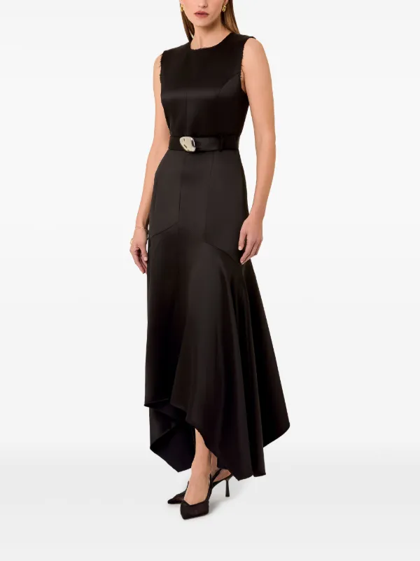 CARLA Lady Scallap dress 黒 CARLA Lady scallop dress-Black