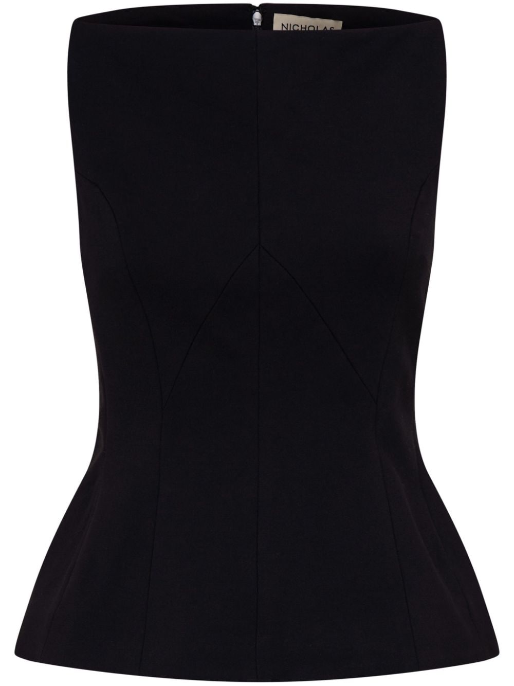 Shop Nicholas Simmy Top In Black