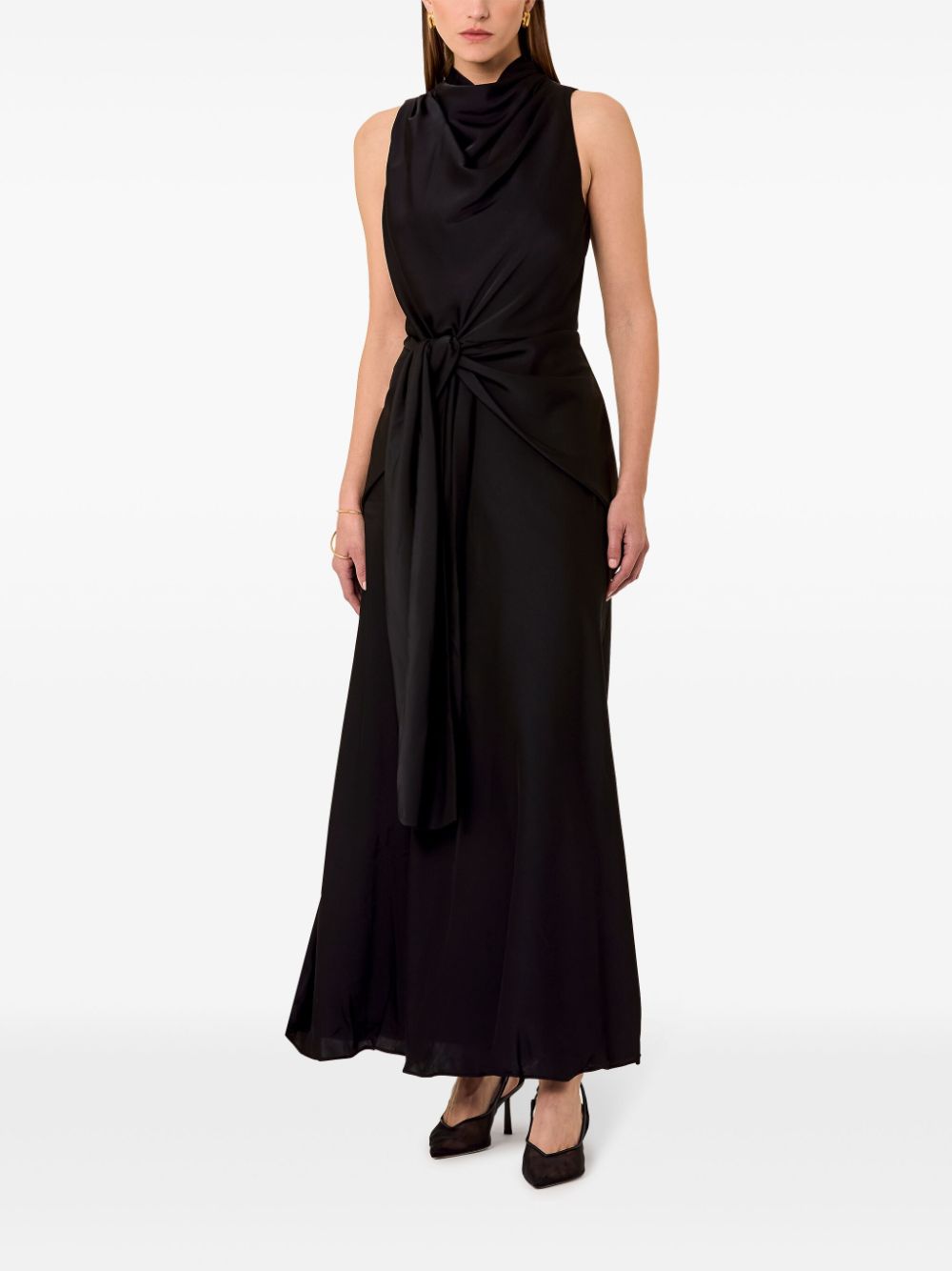 Shop Nicholas Esmara Dress In Black