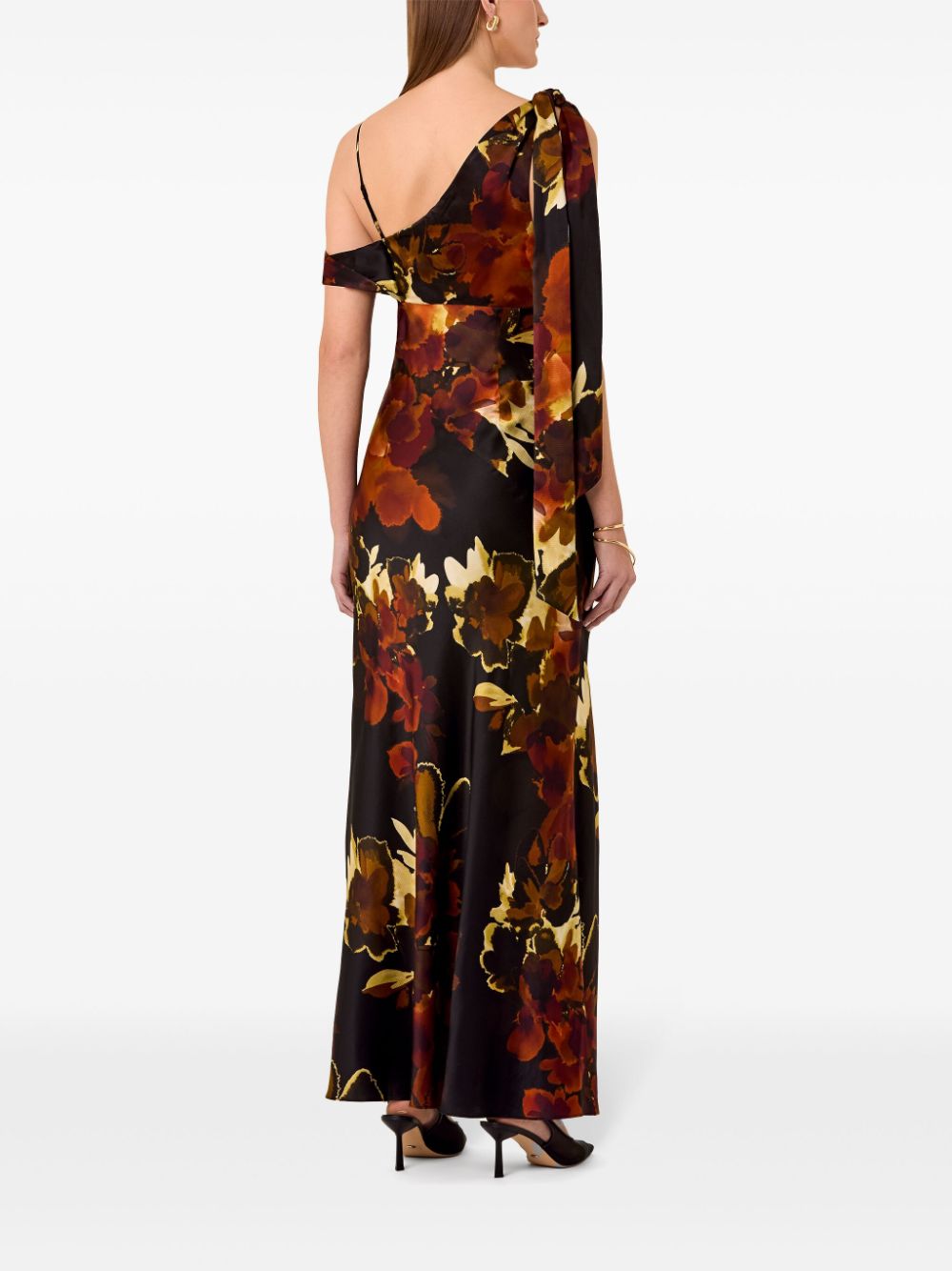 Shop Nicholas Mirabelle Maxi Dress In Black