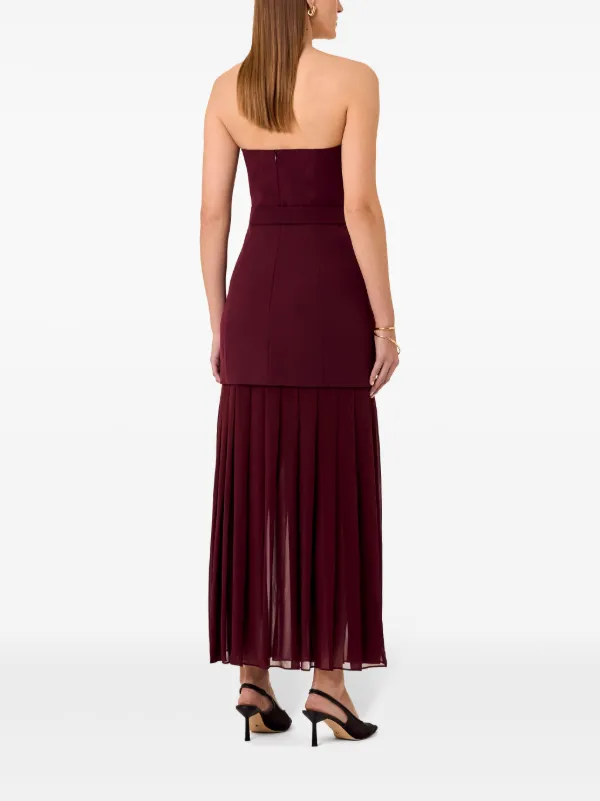Nicholas Reagan Maxi Dress | Red | FARFETCH NO