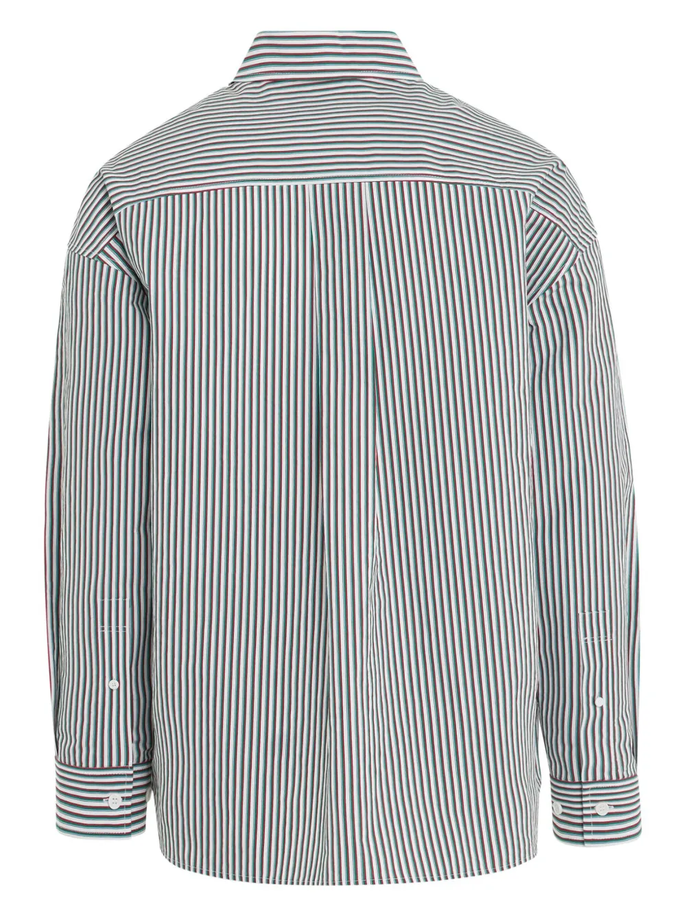 Juun.J striped shirt - WHITE