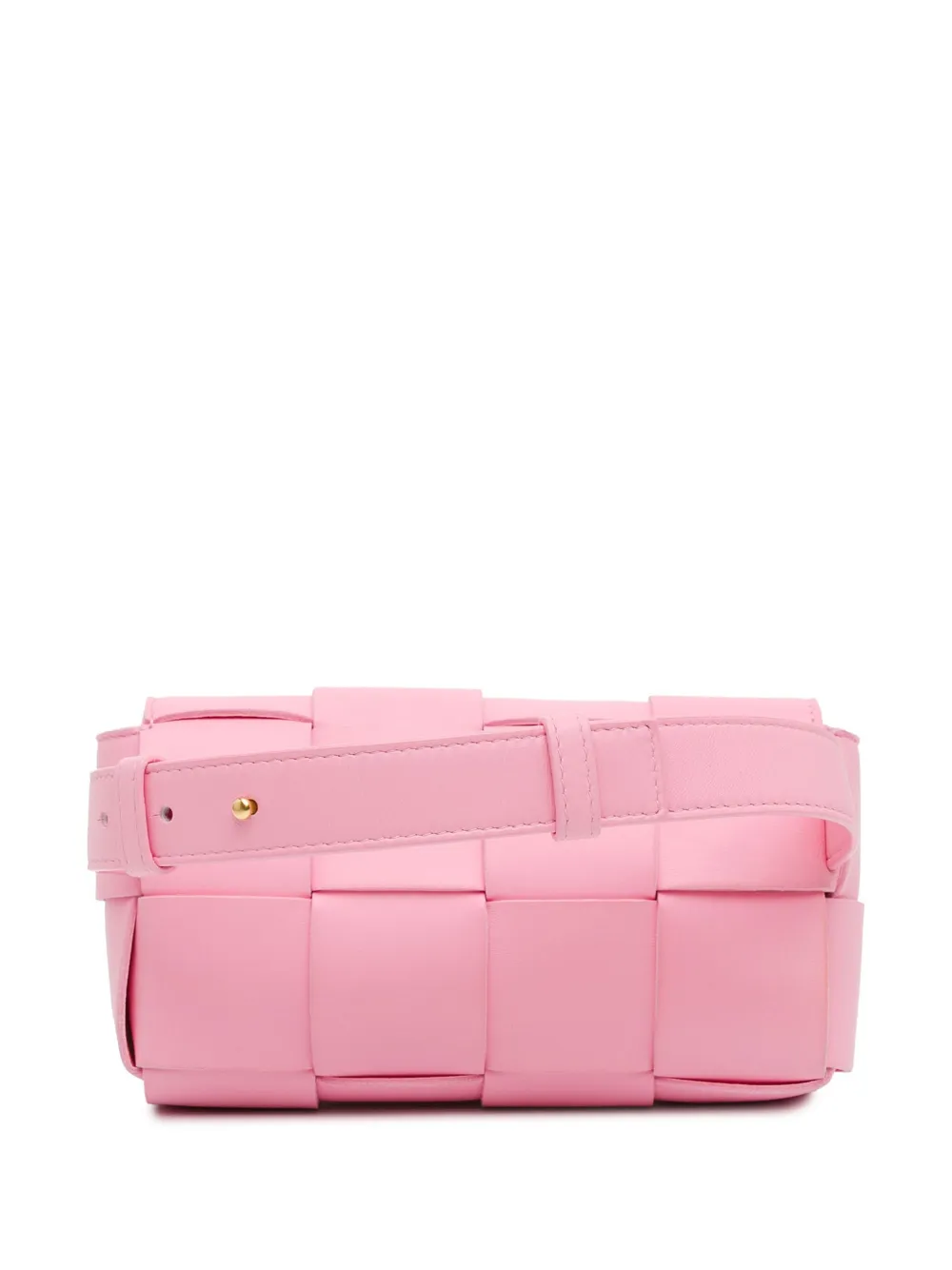 Bottega Veneta Pre-Owned 2012-2023 Intrecciato Cassette belt bag - Roze