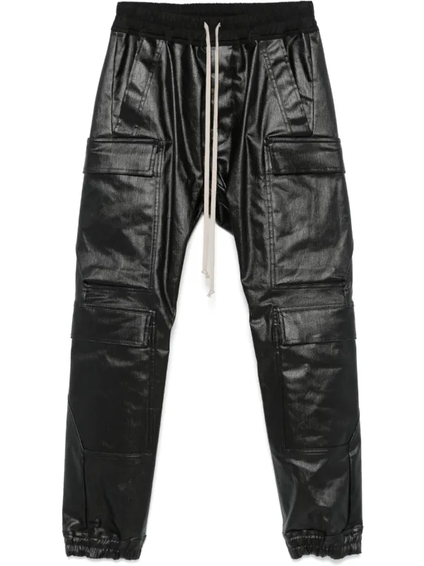 Rick Owens Mastodon Megacargo ジーンズ | ブラック | FARFETCH JP