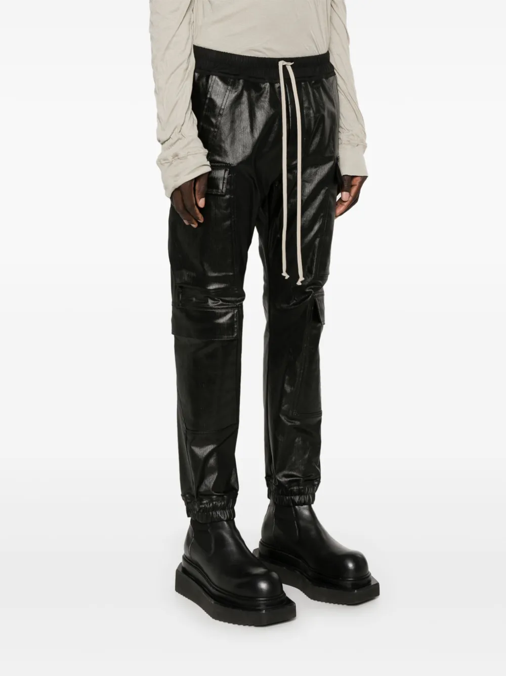 Rick Owens Mastodon Megacargo jeans Zwart