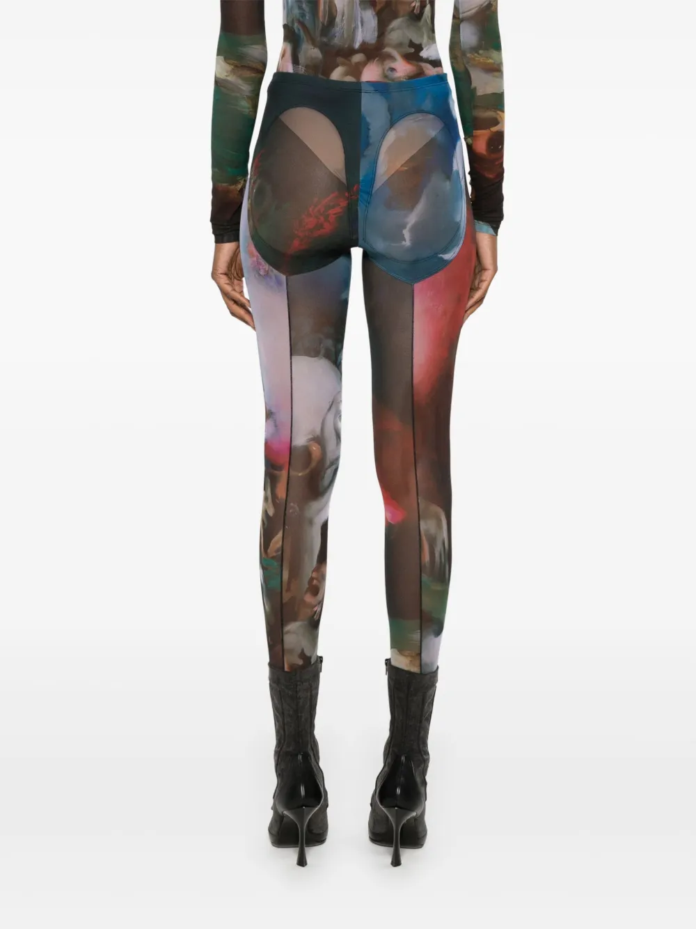 Mugler Pant In Green