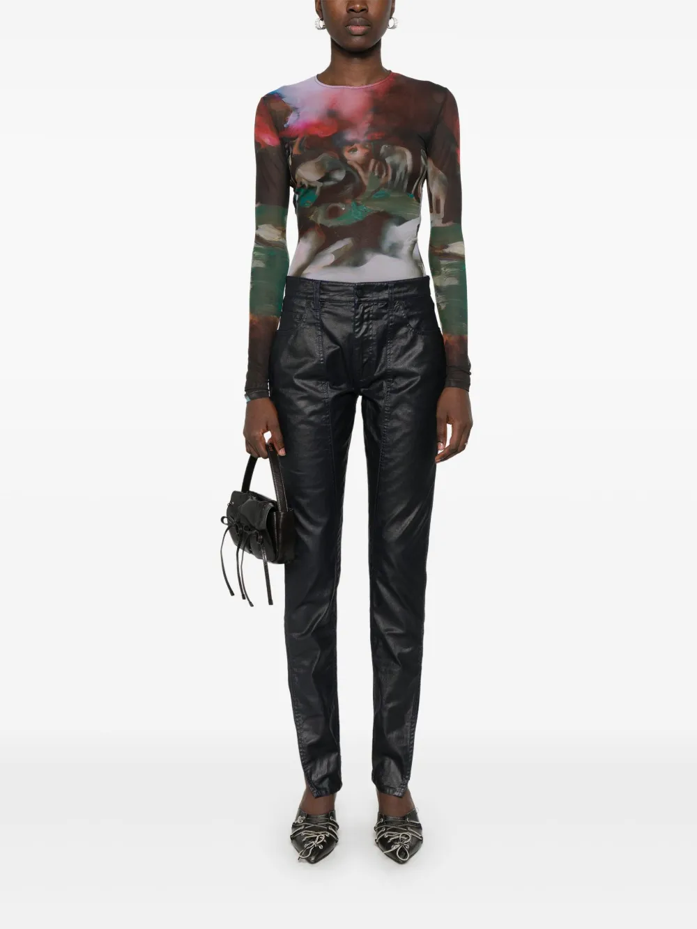 Mugler x Ambera Wellmann Impossession top | T-Shirts & Jersey Shirts | Image 2