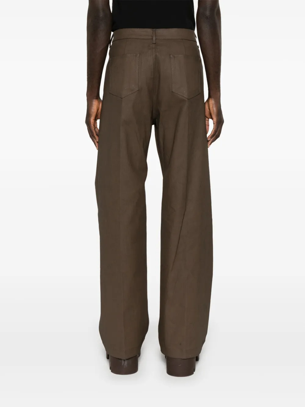 Rick Owens Geth jeans Bruin