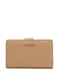 Coccinelle Metallic Soft wallet - Brown