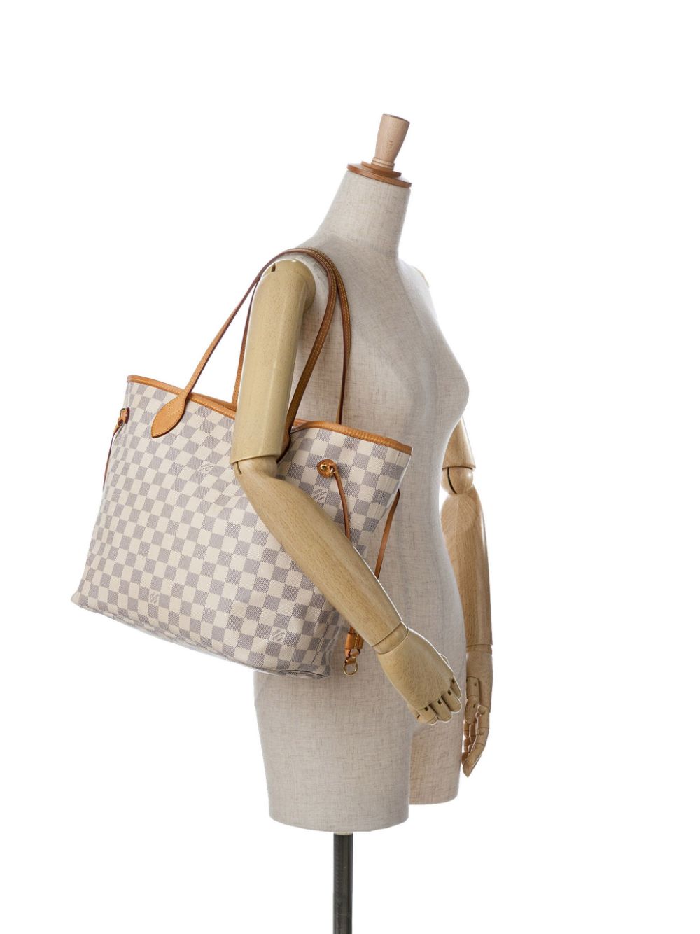 Louis Vuitton Pre-Owned 2014 Damier Azur Neverfull MM tote bag WOMEN