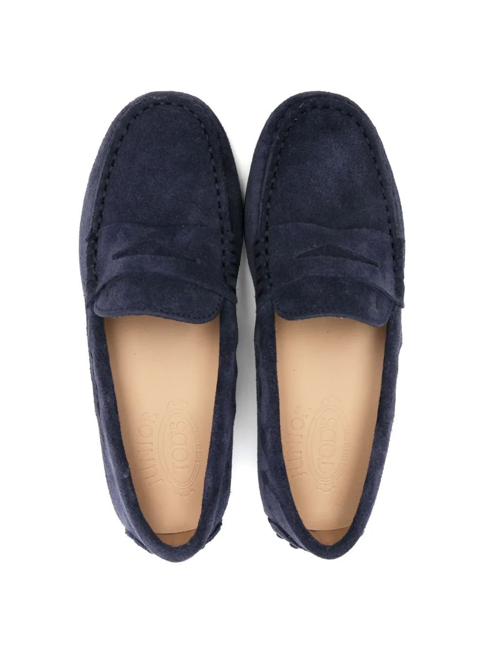 Tod's Kids City Gommino loafers Blue