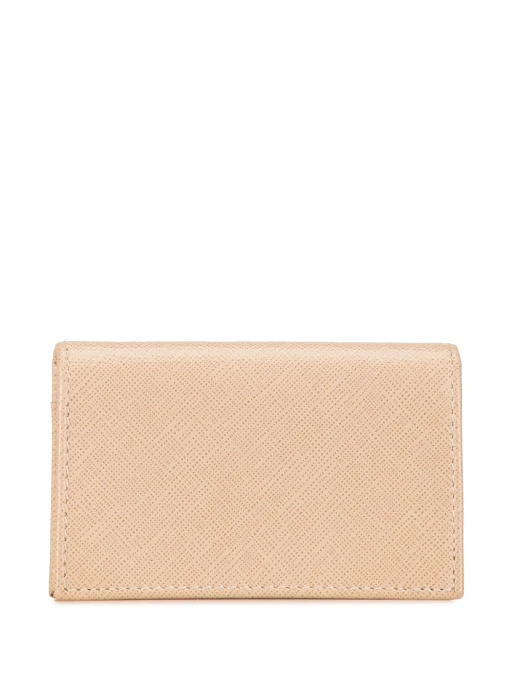 Ferragamo Pre-Owned 20th Century Gancini Leather card holder - Bruin