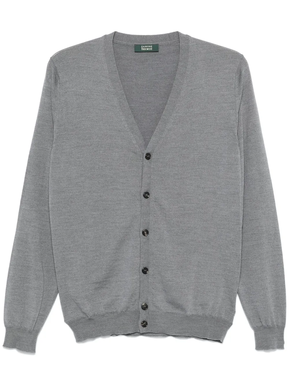 Zanone cardigan à col v | gris | Image 1