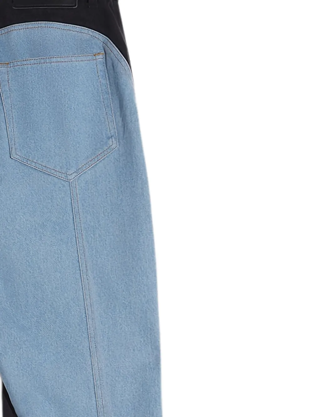 Mugler colourblock straight-leg jeans | Regular & Straight-Leg Jeans | Image 2