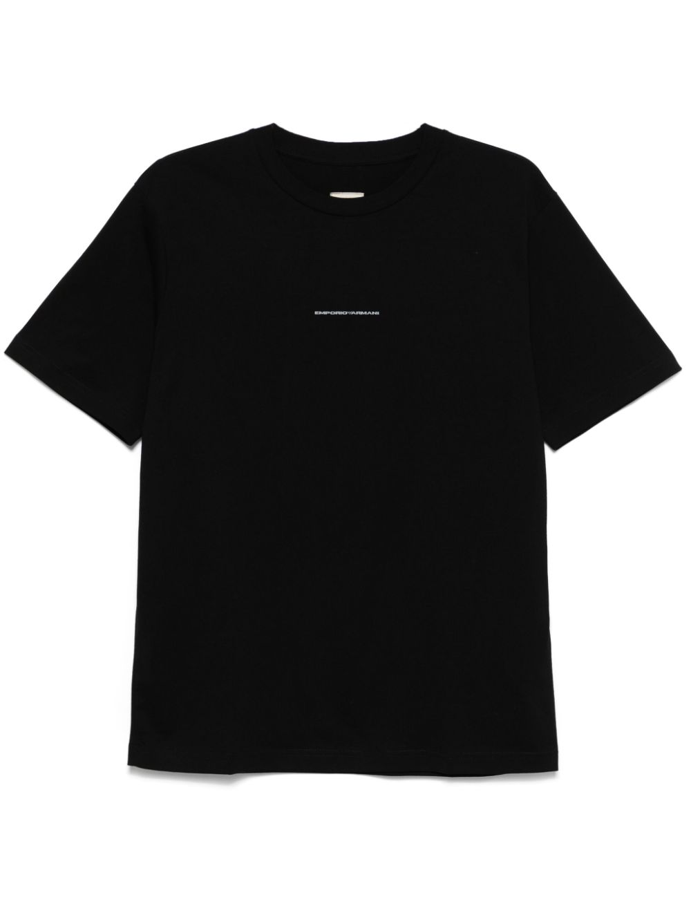 Emporio Armani logo-print T-shirt – Black