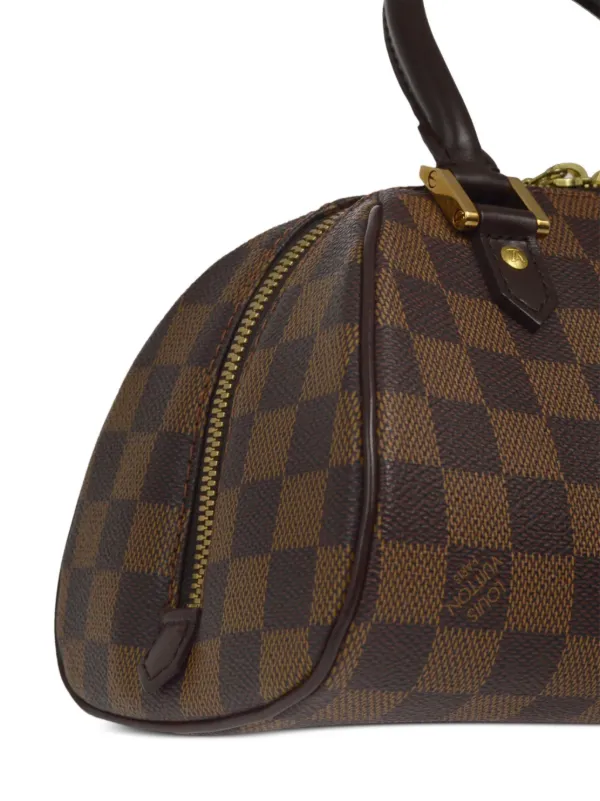 Louis Vuitton Pre-Owned 2004 Mini Damier Rivera Handbag Brown