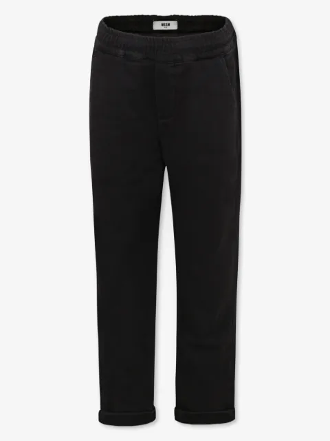 MSGM Kids elasticated-waist trousers