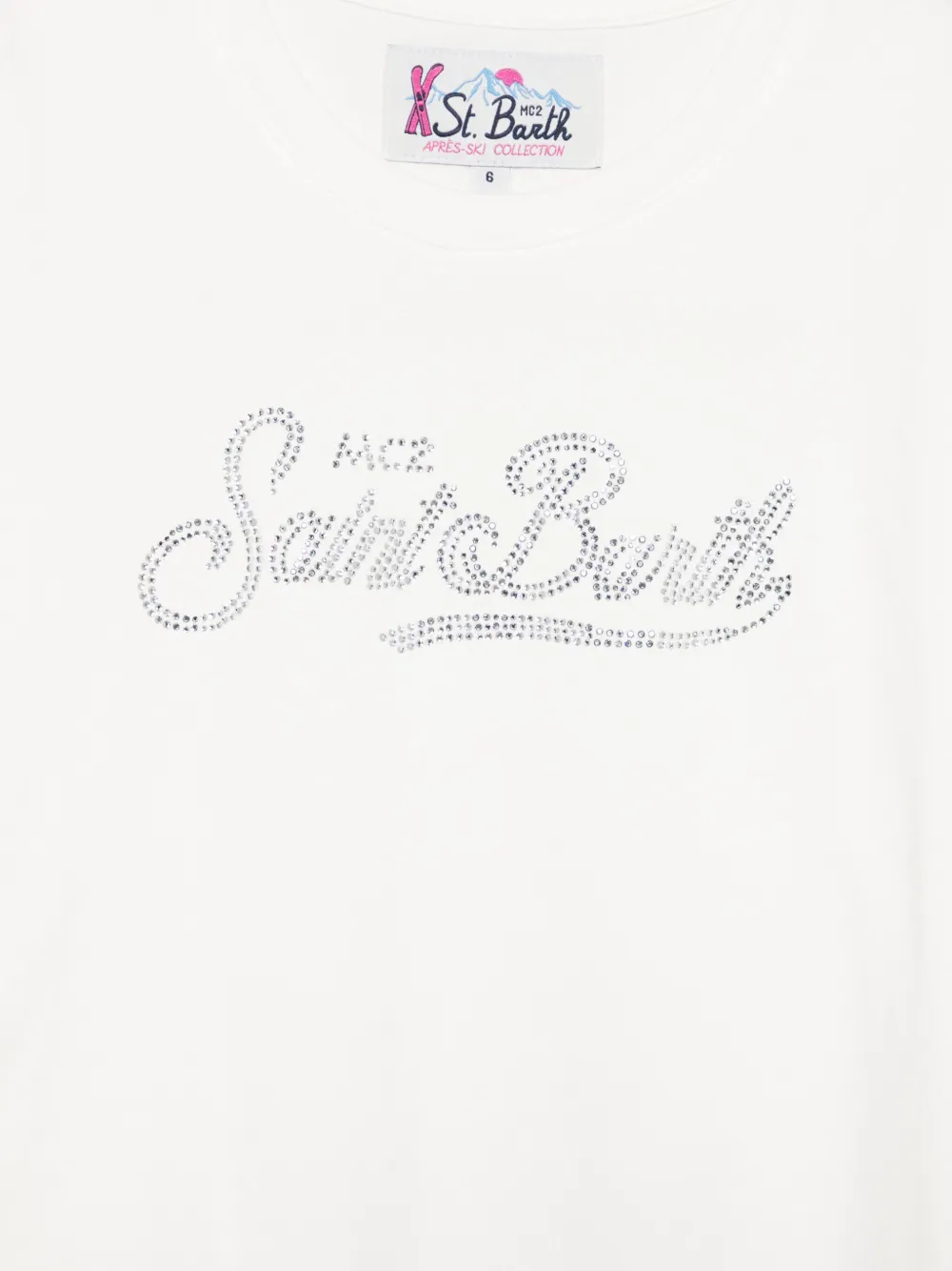 MC2 Saint Barth Kids Penny T-shirt Wit