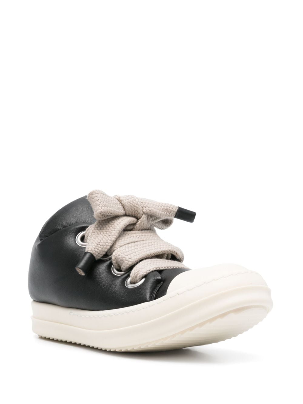 Shop Rick Owens Jumbo Sneakers In Black