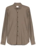 Xacus stretch-jersey shirt - Brown