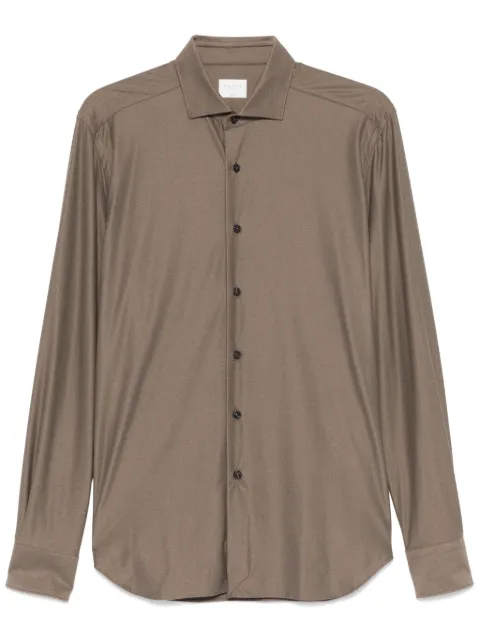 Xacus stretch-jersey shirt