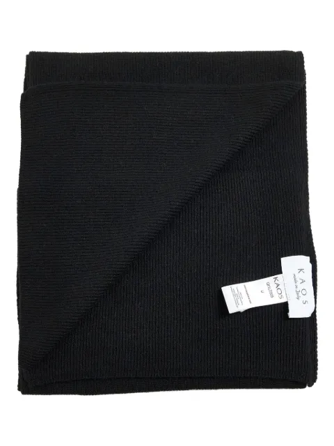 kaos ribbed scarf