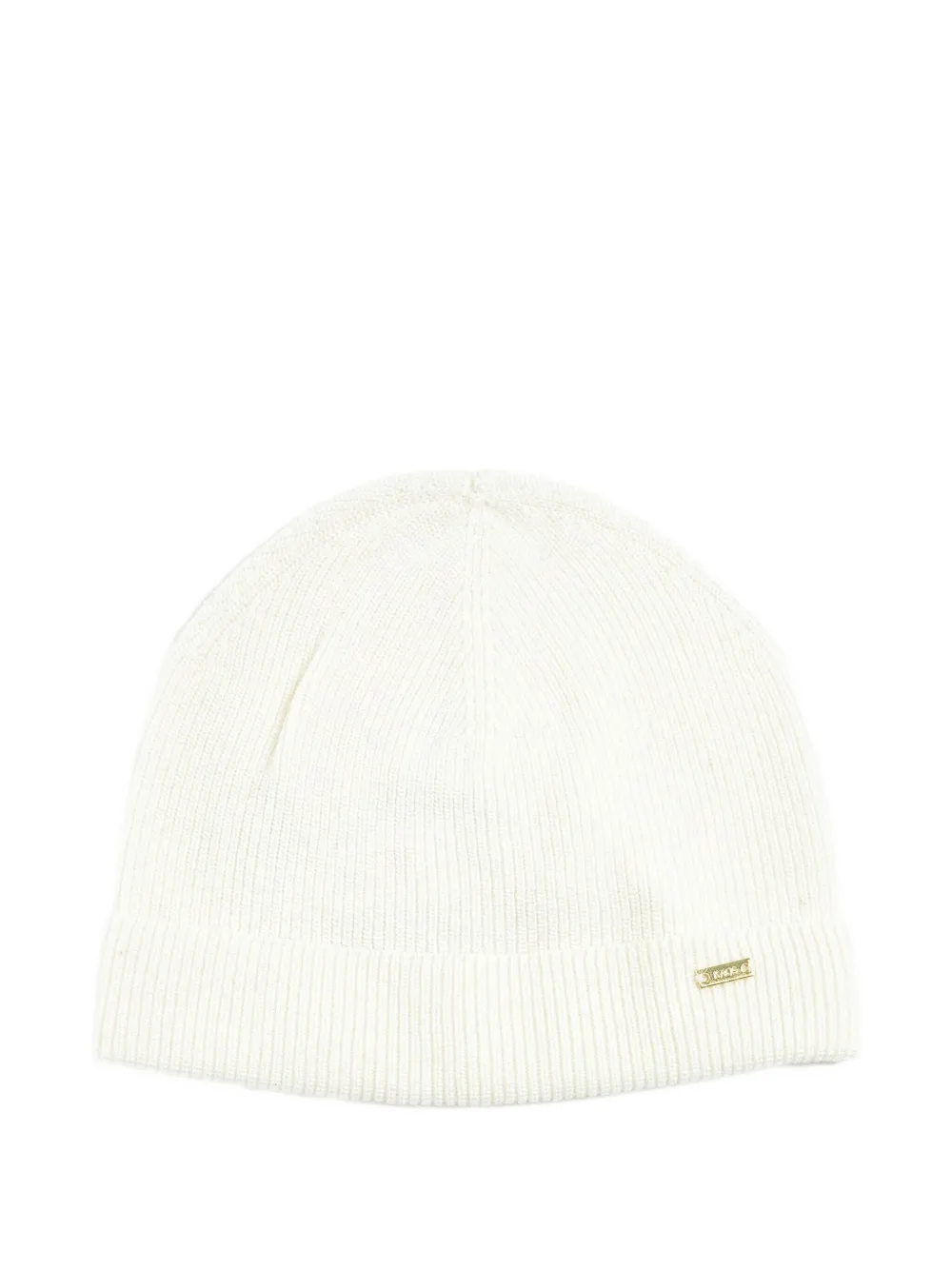 kaos ribbed beanie | White | Image 1
