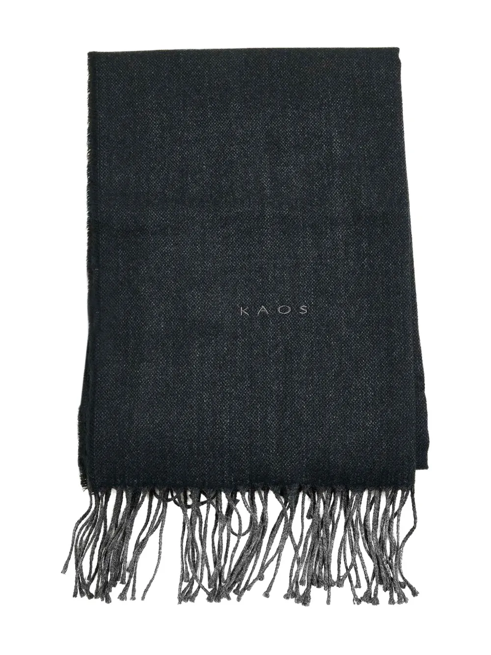 kaos fringed scarf | Black | Image 1
