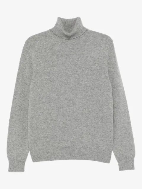 Zanone turtleneck ribbed-cuffs sweater
