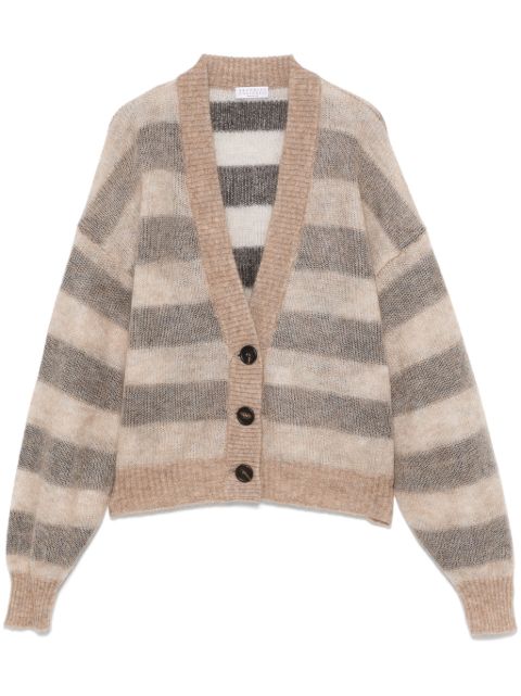 Brunello Cucinelli striped cardigan Women