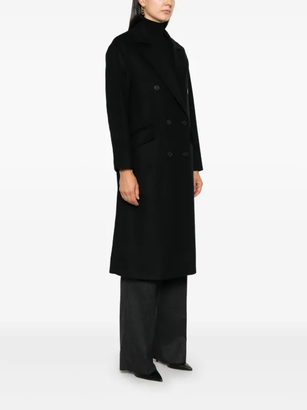 TWINSET ダブルコート | ブラック | FARFETCH JP