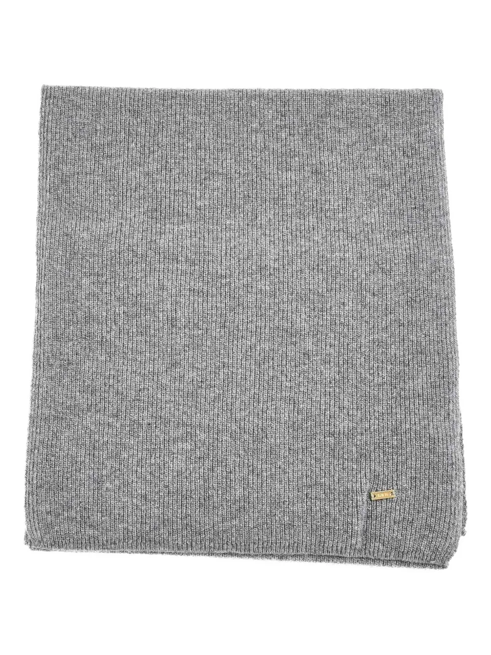 kaos écharpe en maille nervurée | gris | Image 1