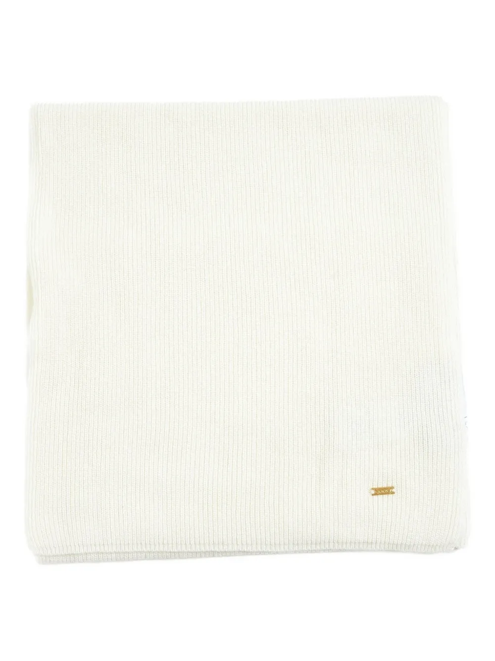 kaos écharpe en maille nervurée | blanc | Image 1