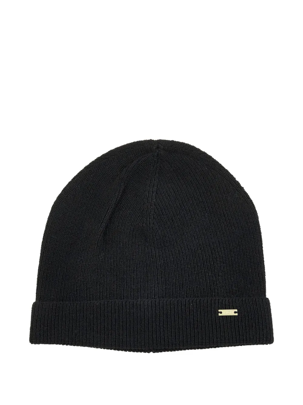 kaos ribbed beanie | Black | Image 1
