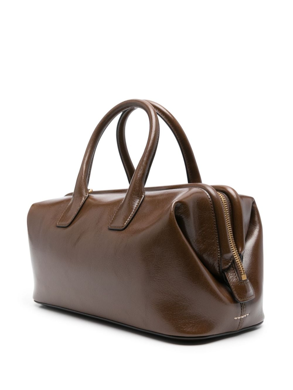 Shop Bally Small Belle Tote Bag In Brown