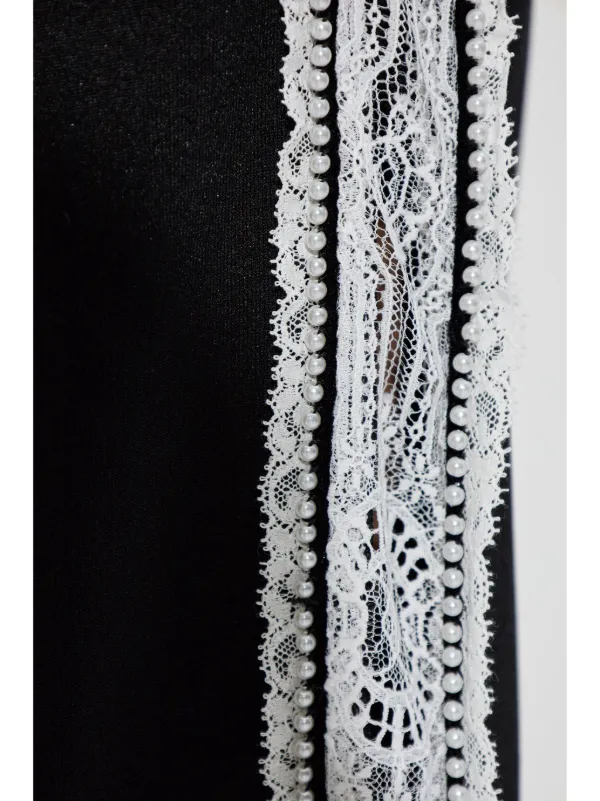 ◇KHAKIPOINT◇ Lace Track Pants black Women's Track Pants | Black | On United States