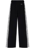 Off-White lace-detailing track pants - Black