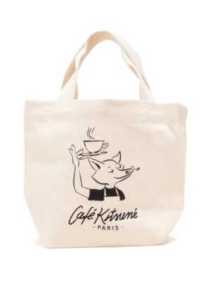 Café Kitsuné HOLIDAY TOTE BAG メンズ レディース | Shop at