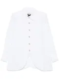 Edward Achour Paris ruffle-detail shirt - White