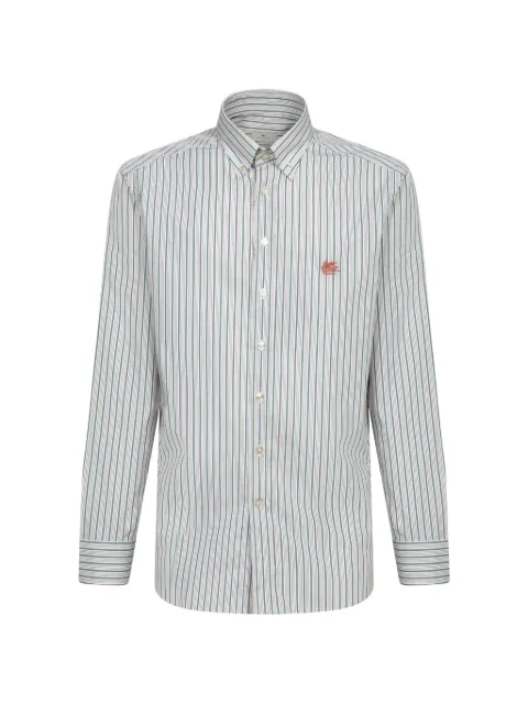 ETRO camisa con rayas estampadas