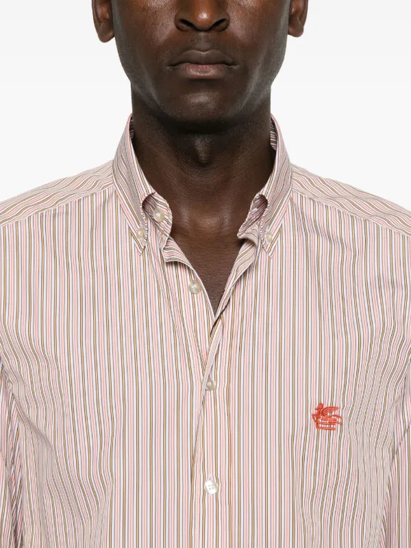 ETRO ストライプ シャツ | ニュートラル | FARFETCH JP