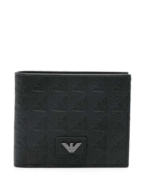 Emporio armani leather wallet best sale