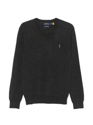 Polo Ralph Lauren メリノウール セーター | グレー | FARFETCH JP