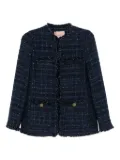 TWINSET tweed jacket - Blue