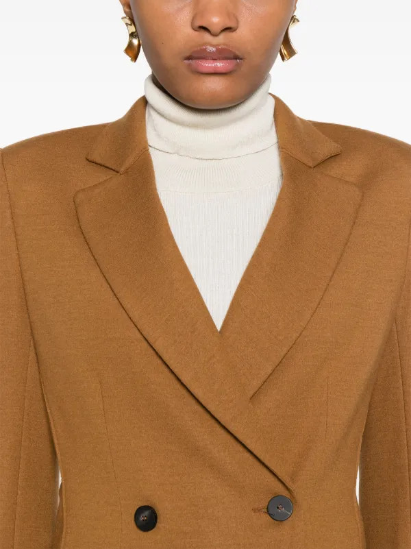 スーツ HARRIS WHARF LONDON Women Suit Jackets A3502MPLPL06 Brown Harris Wharf London Wool Blazer | Brown | FARFETCH